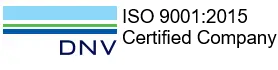 DNV ISO 9001:2015 Certification badge for Seymour-Sheridan
