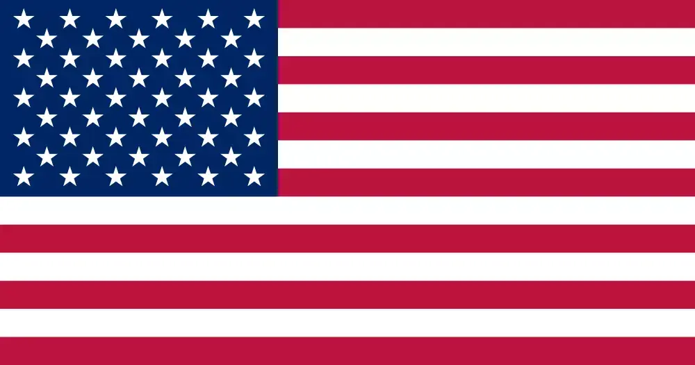 American flag representing USA manufacturing